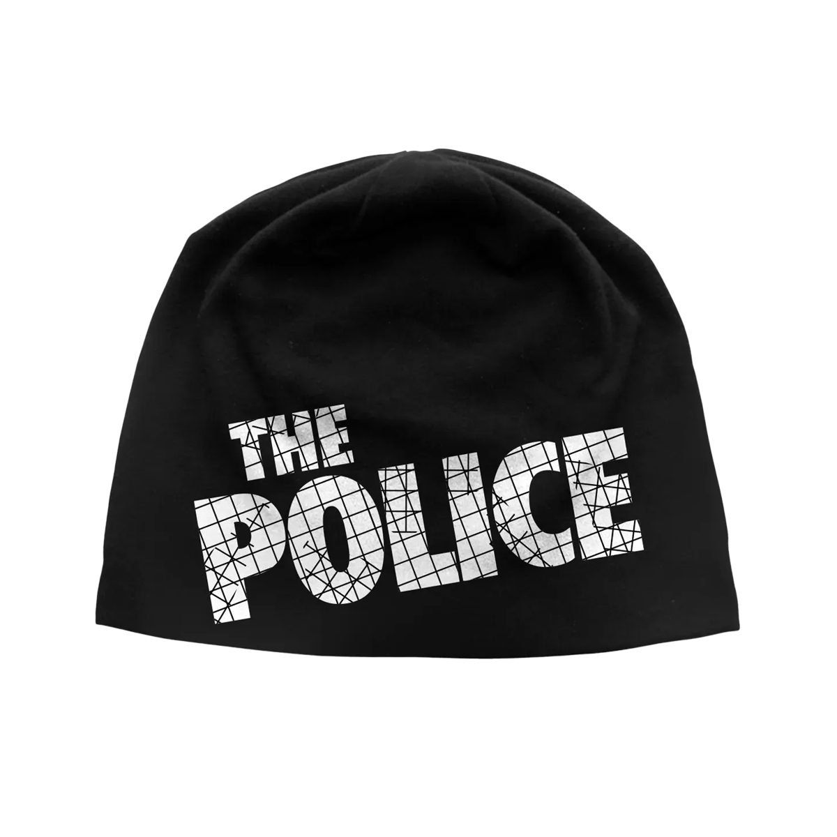 Logo Jersey Discharge Print Beanie Hat