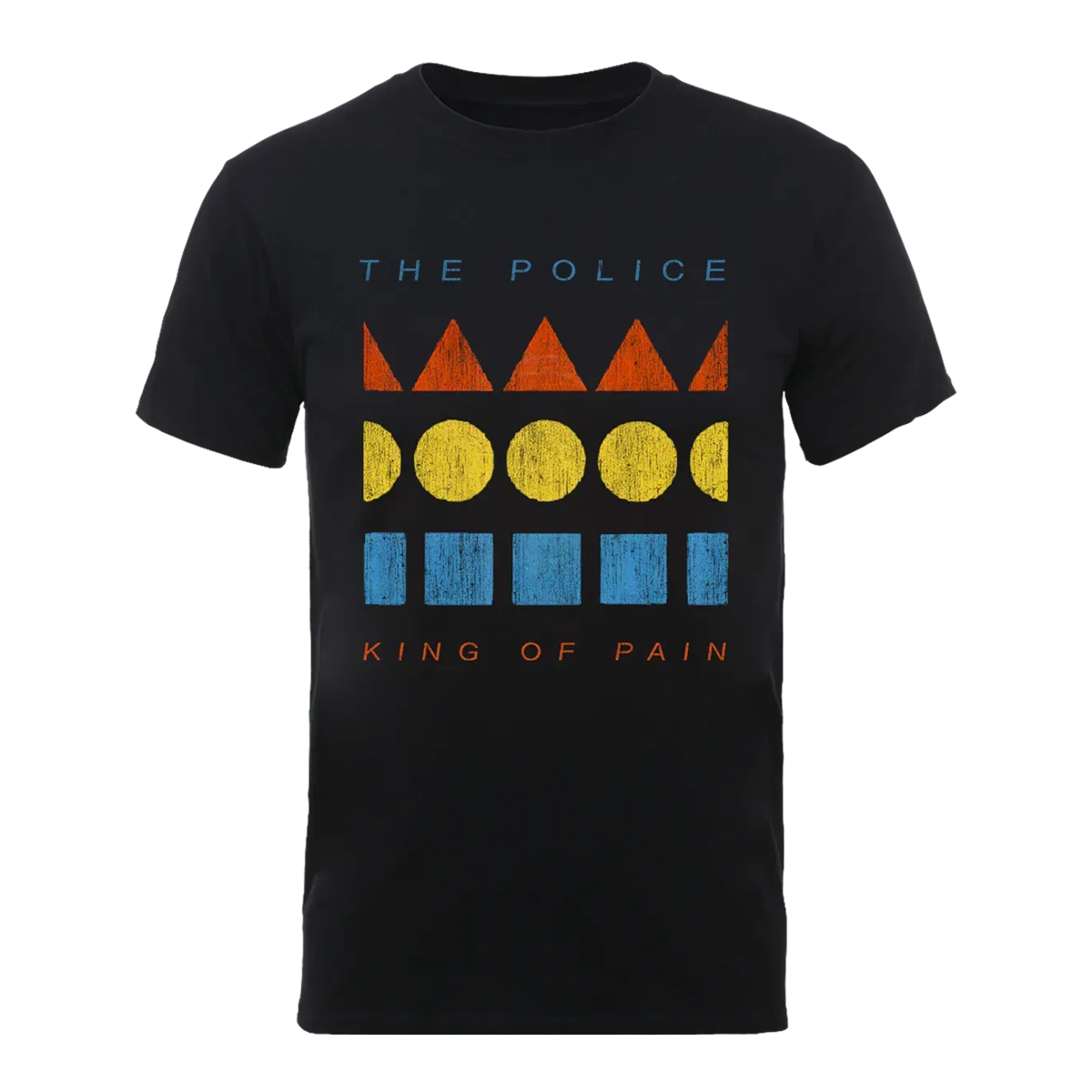 The Police King of Pain T Shirt - Black