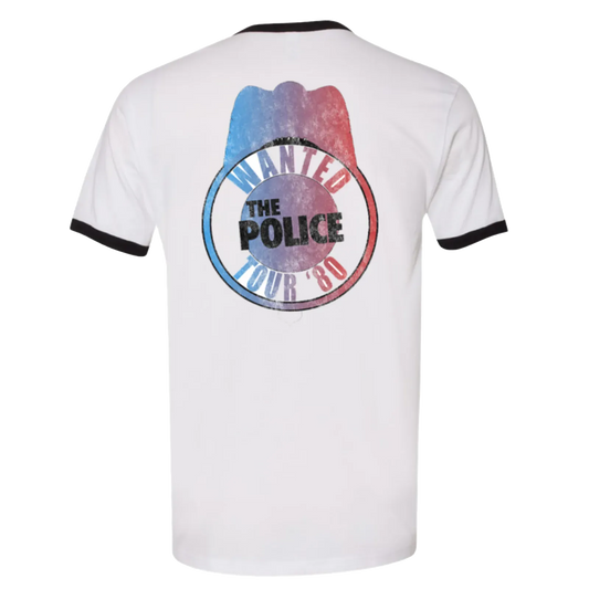 The Police Outlandos 1980 Ringer T-Shirt