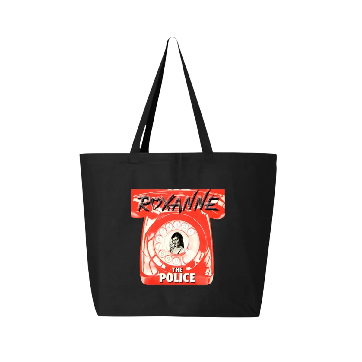 The Police Roxanne Phone Black Tote Bag
