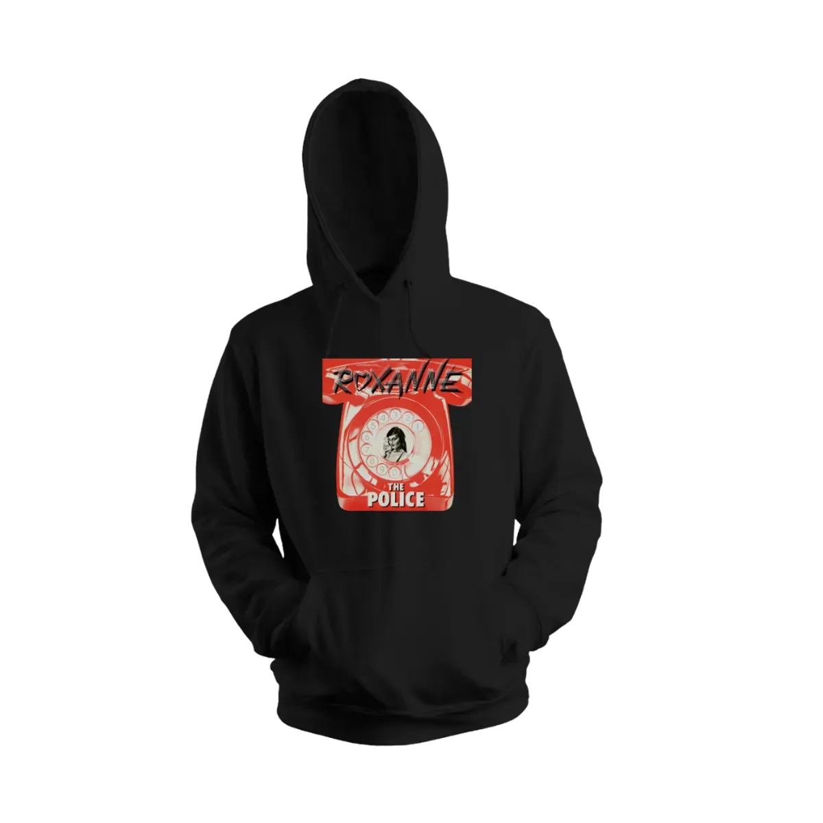 The Police Roxanne Phone Pullover Black Hoodie