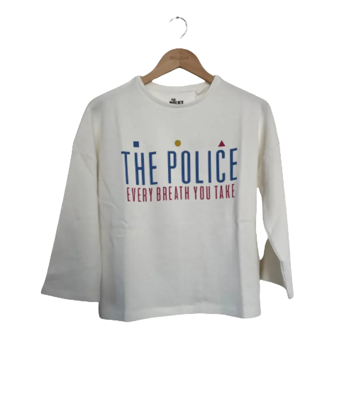 The Police 'Every Breath You Take' Ladies Sweater (White)