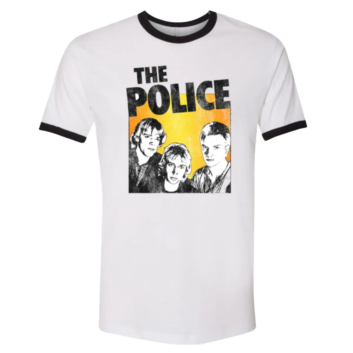 The Police Outlandos 1980 Ringer T-Shirt