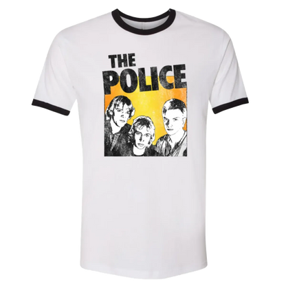 The Police Outlandos 1980 Ringer T-Shirt