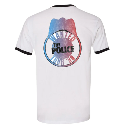 The Police Outlandos 1980 Ringer T-Shirt