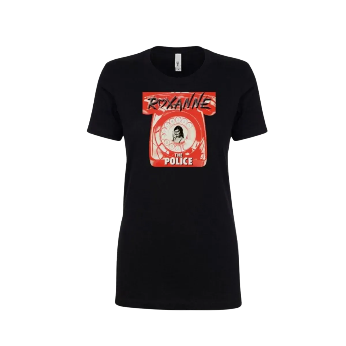 The Police Roxanne Phone Women's Black T- Shirt