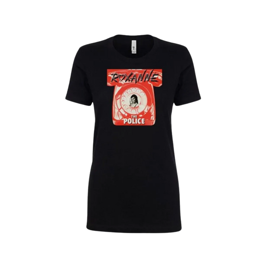 The Police Roxanne Phone Women's Black T- Shirt