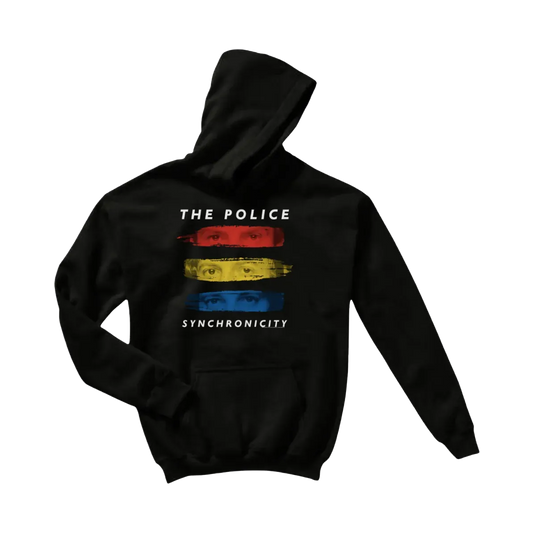 The Police Synchronicity Black Hoodie