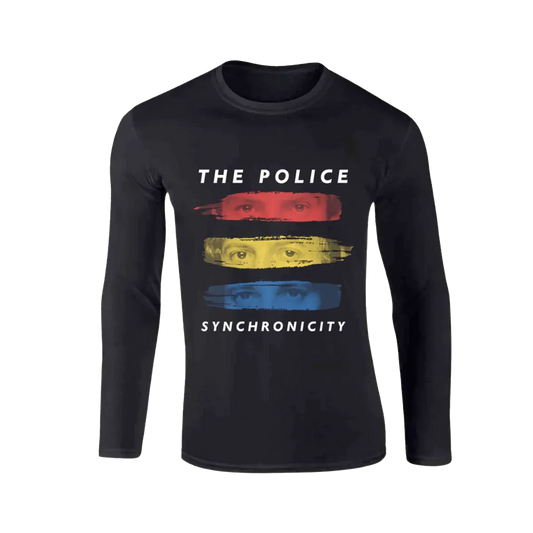 The Police Synchronicity Black Longsleeve