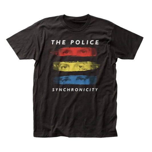 The Police Synchronicity Black T-Shirt