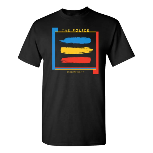 The Police Synchronicity Swipes T-Shirt