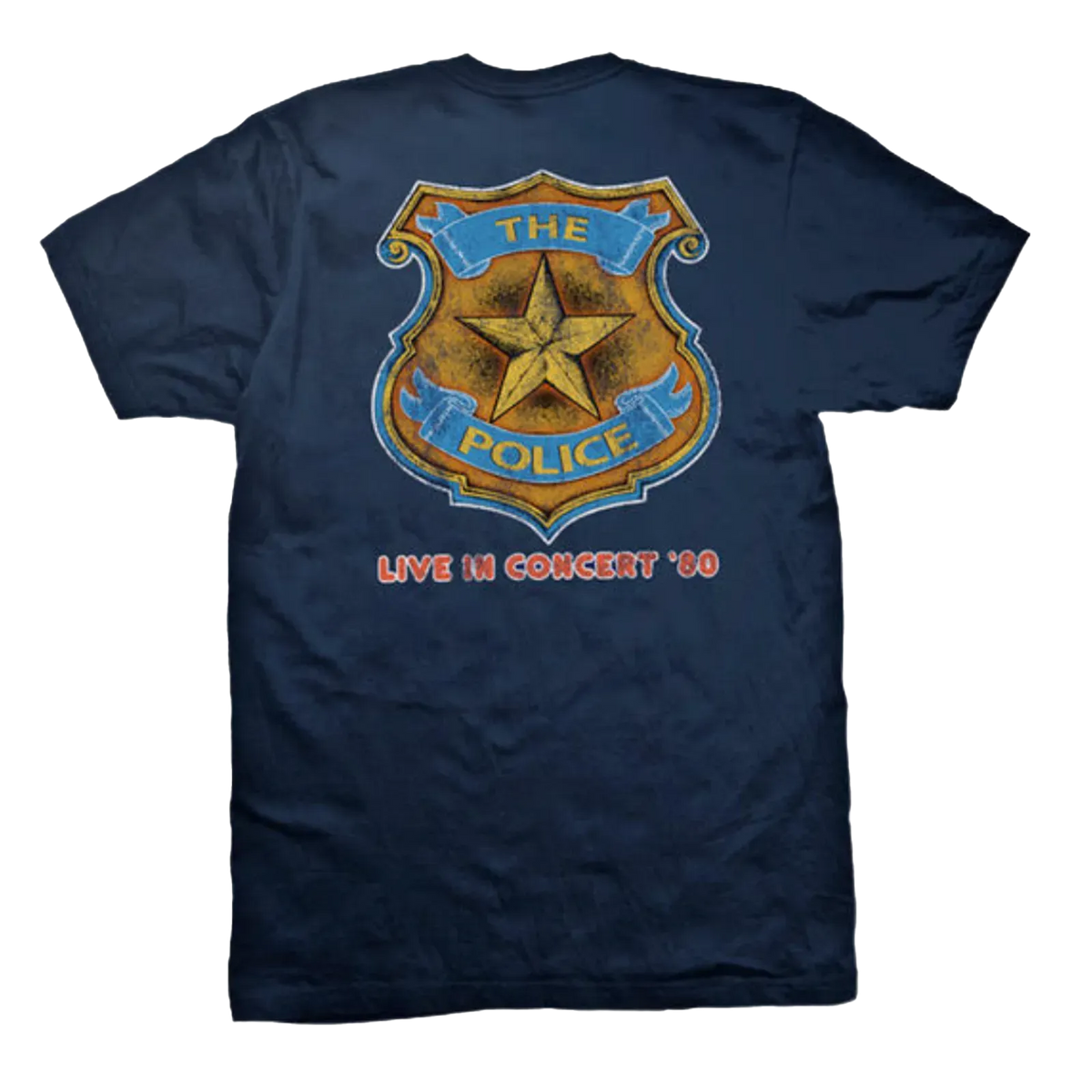 The Police Zenyatta Mondatta Vintage Tour 1980 T-Shirt The Police Zenyatta Mondatta Vintage Tour 1980 T-Shirt
