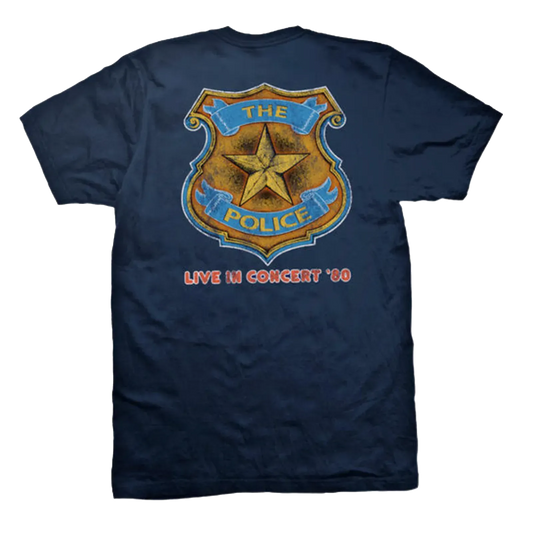 The Police Zenyatta Mondatta Vintage Tour 1980 T-Shirt