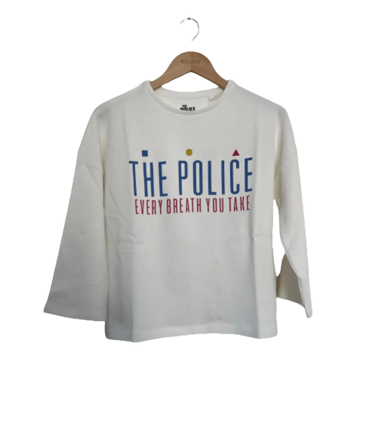 The Police 'Every Breath You Take' Ladies Sweater (White)